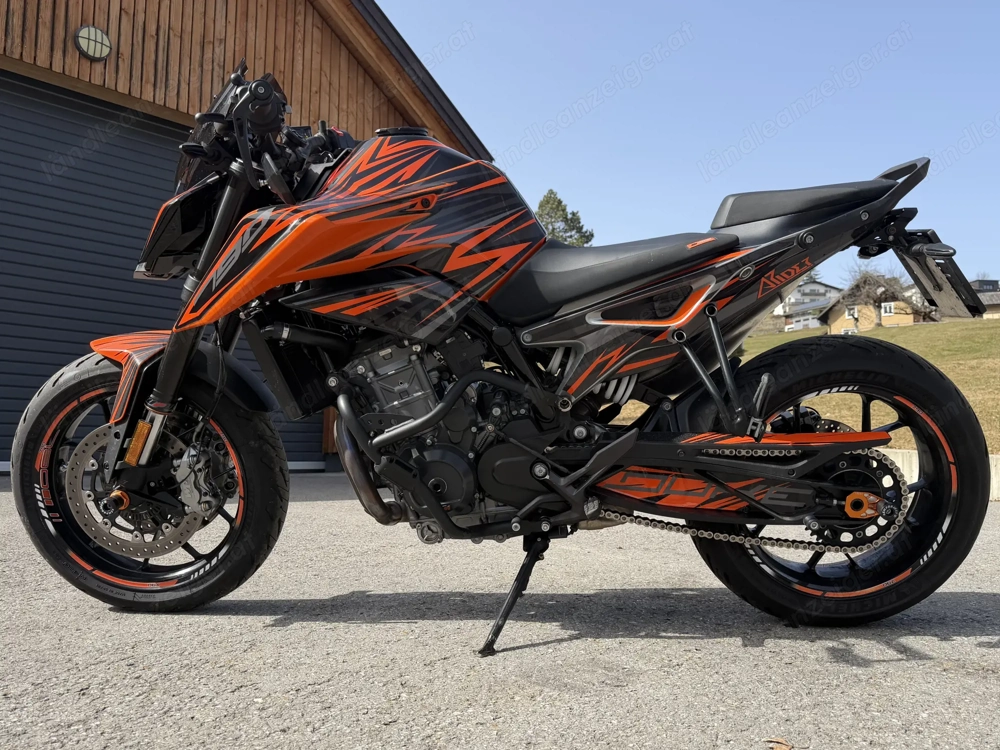 KTM 790 Duke TIEFERGELEGT - top Zustand - viel Zubehör