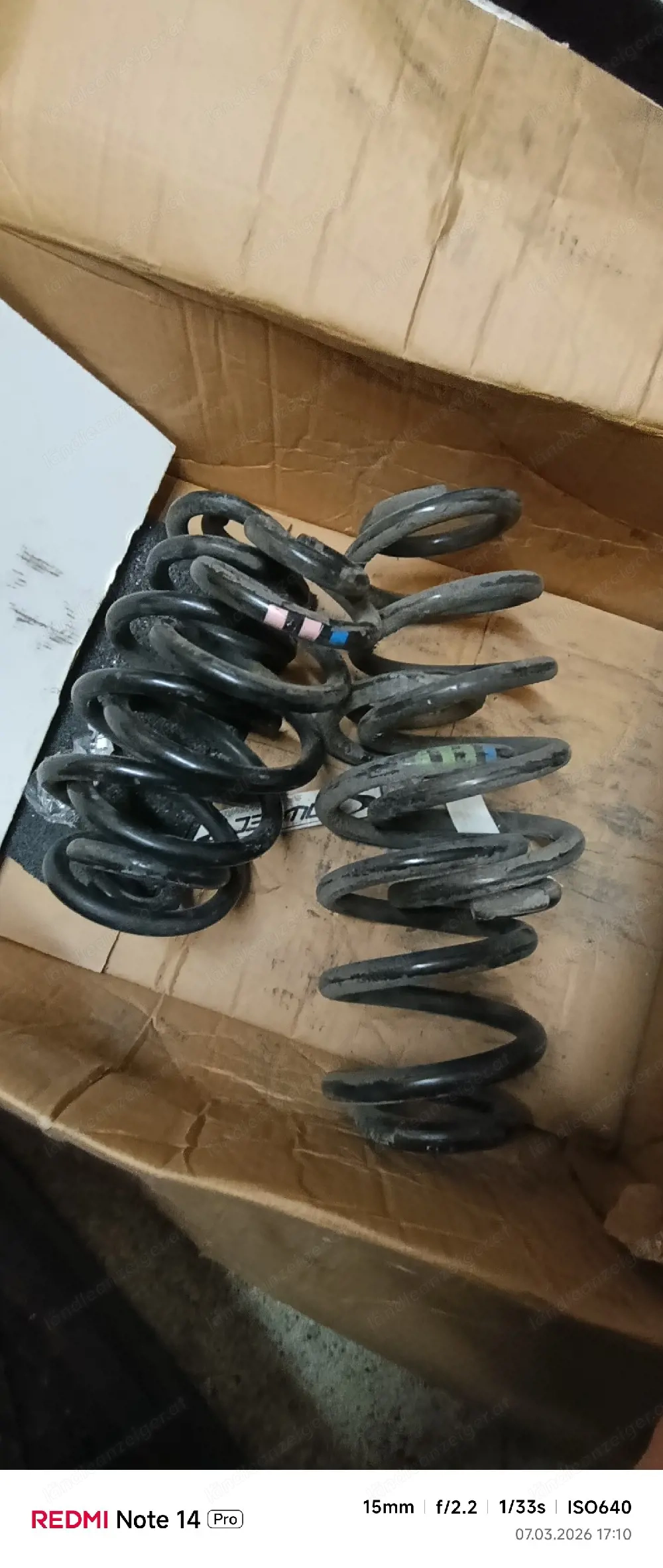 Audi A4 b5 b6 S-Line Feder VA-HA