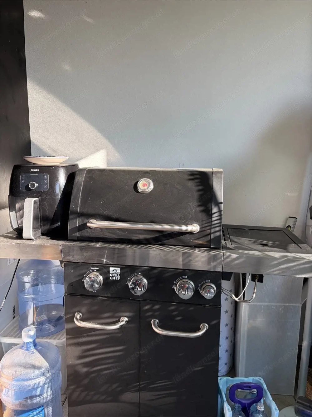 Gasgrill Grill Chef mit 11 kg Gasflasche   250   VB