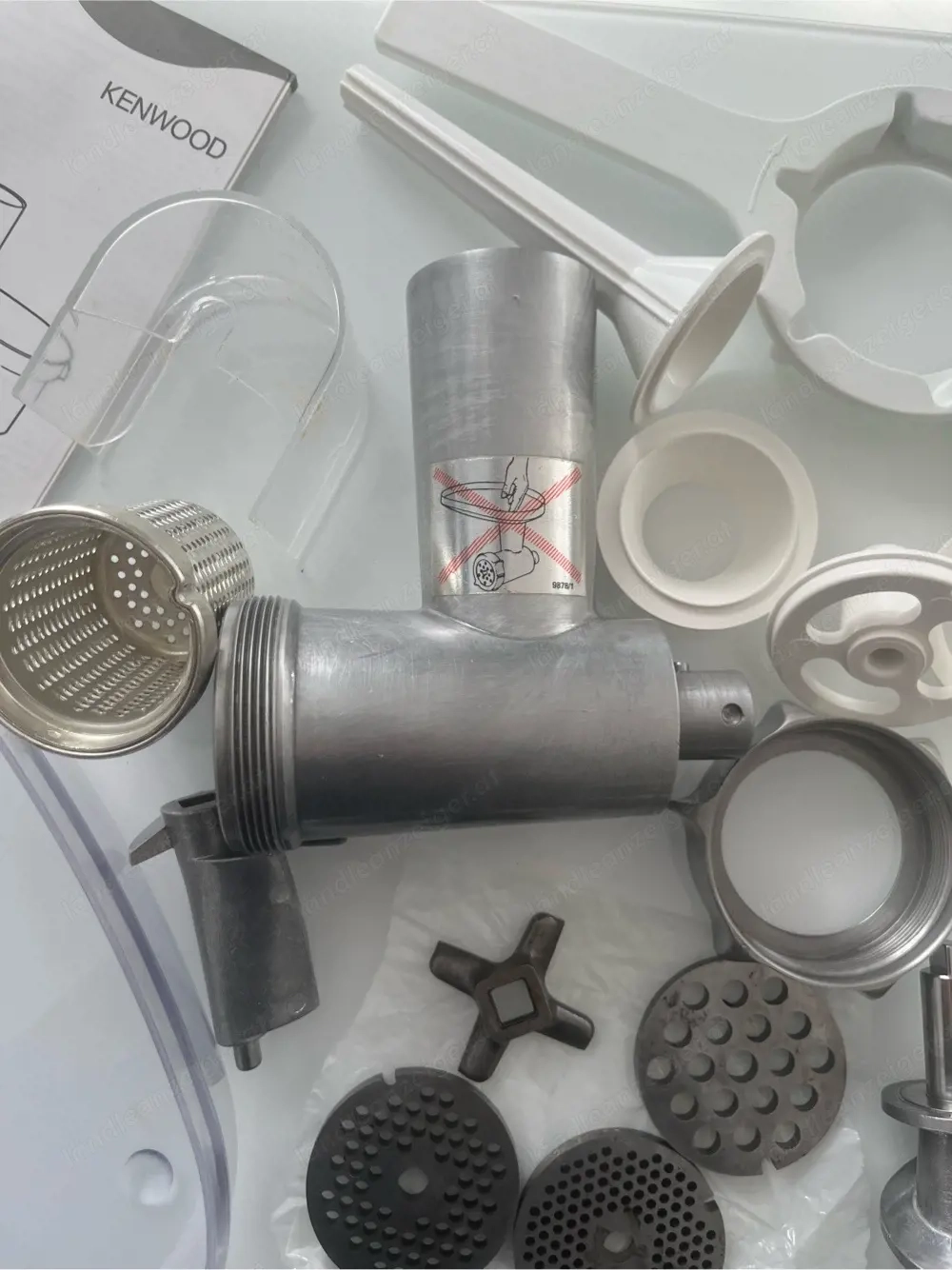  Kenwood A950 Fleischwolf für Kenwood Küchenmaschinen Chef und Major ältere Modelle