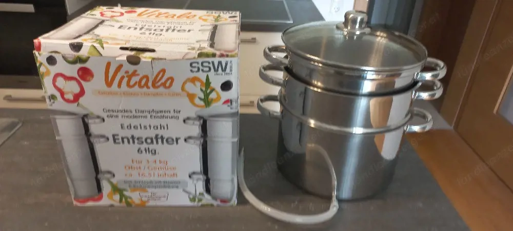 Entsafter Chromstahl