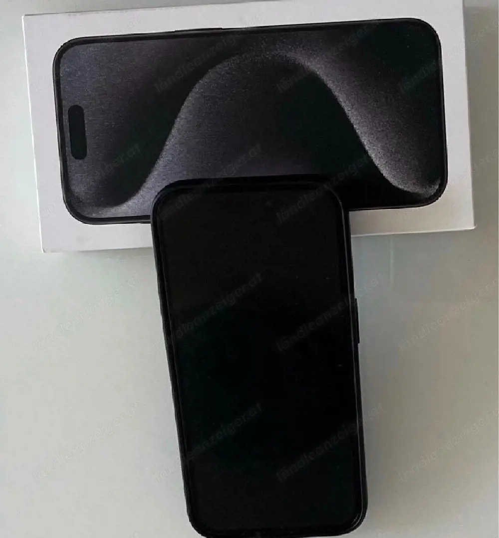 l phone 15 pro 256 gb black titanium -Neu