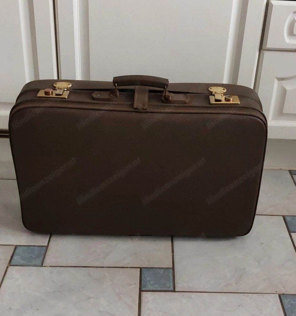 Antiker Koffer 1950er 1960er Jahre 