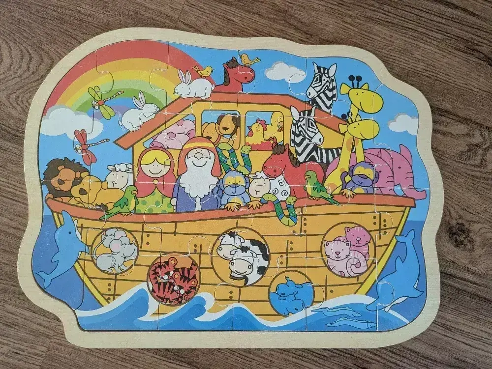 Holzpuzzle Noah's Arche