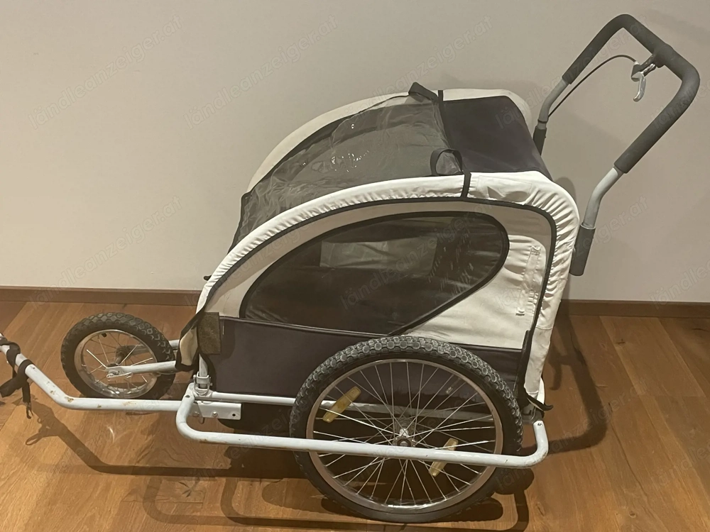 Fahrradanhänger für 2 Kinder