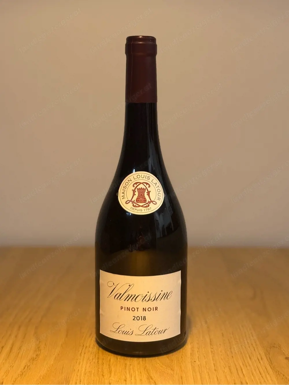Louis Latour Valmoissine Pinot Noir 2018   Eleganter französischer Rotwein