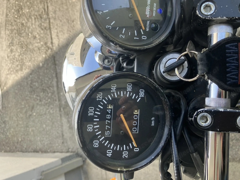 Schöner Klassiker Yamaha SR 500 