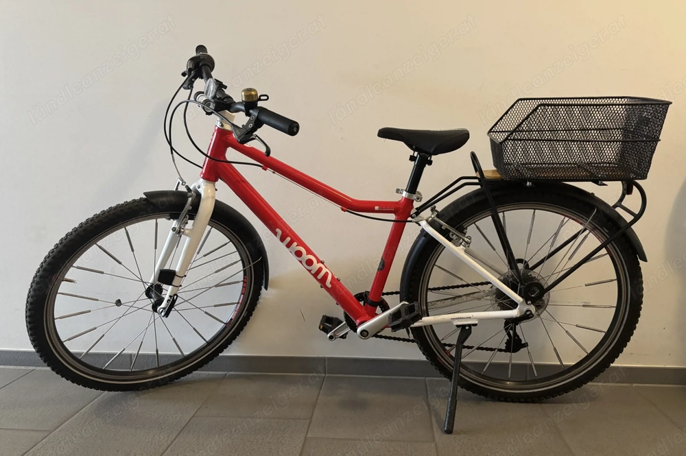 Woom 5 Kinderrad inkl. Zubehör