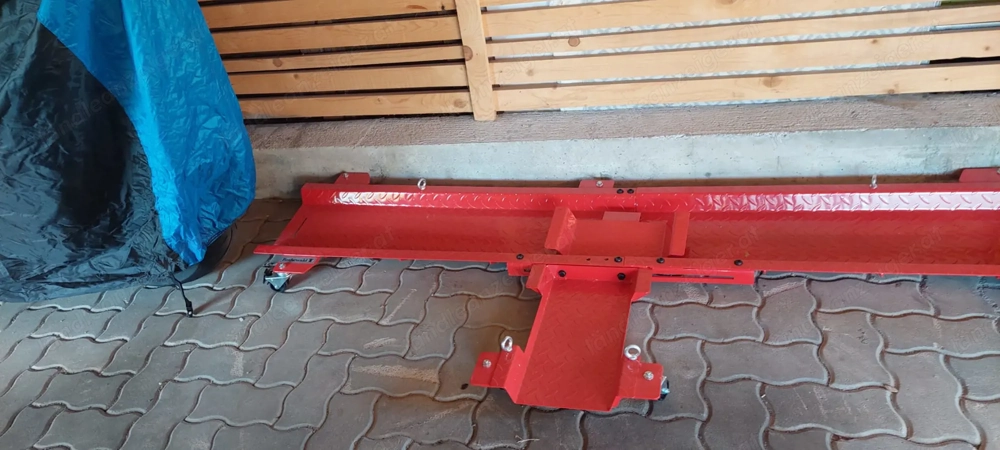 Motorrad Rangierschiene