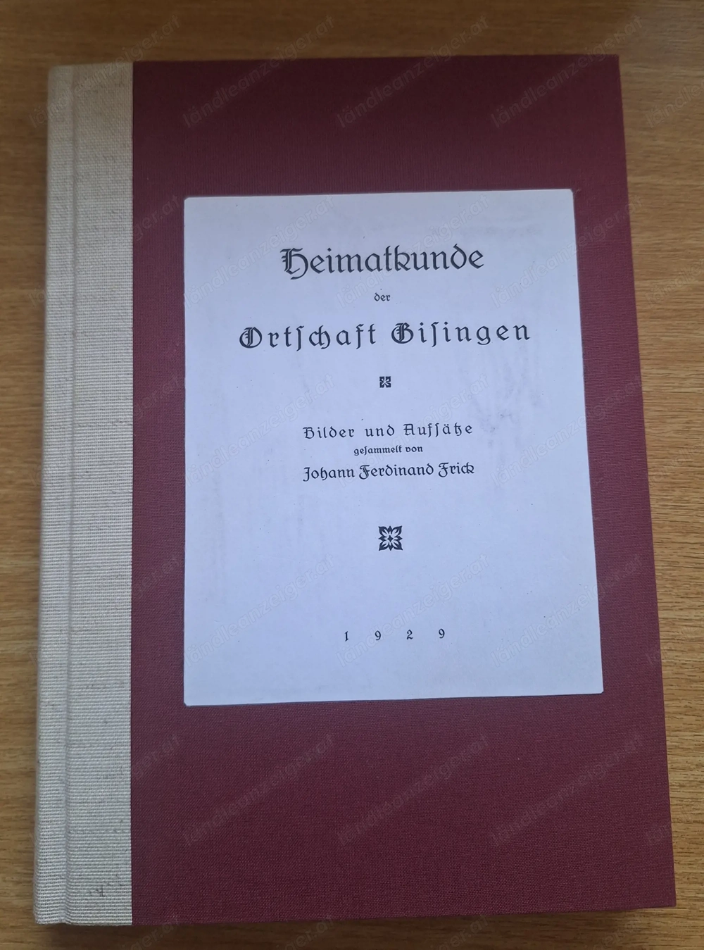 Heimatkunde der Ortschaft Gisingen (Feldkirch)