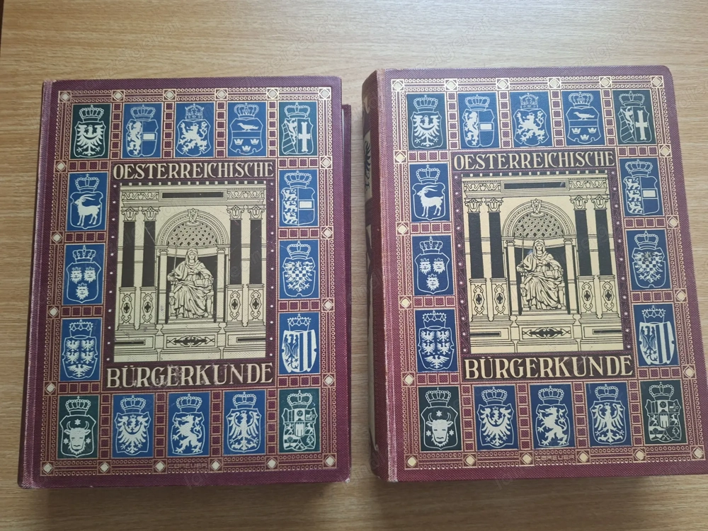 Österreichische Bürgerkunde "Uralt", 2 Bände