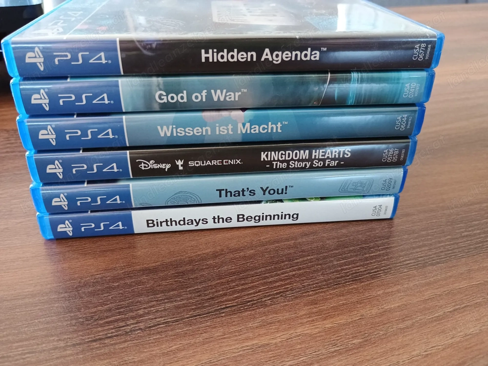 PlayStation 4 Spiele 