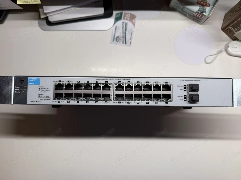 Hewlett Packard HP1810-24G 24Port Smart Web Managed Switch