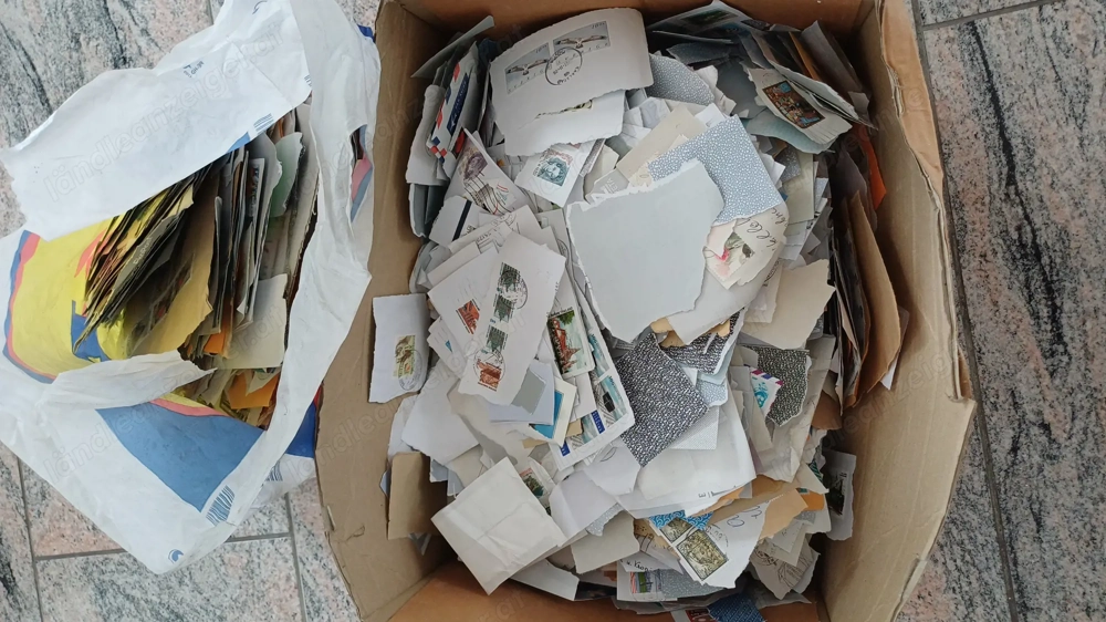 Briefmarken AT, DE, CH und LI