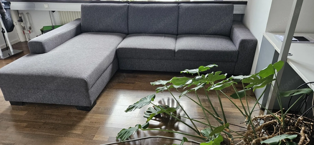 Couch L form mit Recamiere