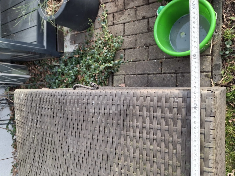 Truhe für Gartenpolster