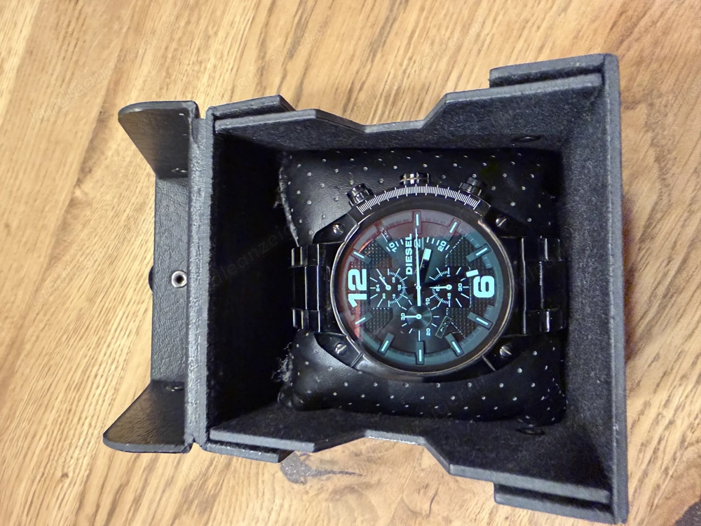 Diesel Gents Overflow Uhr 1A Zustand
