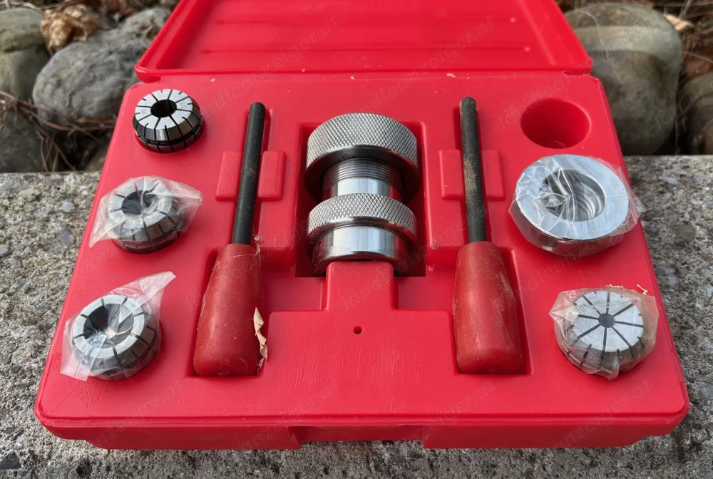 Powergrip Spannzangenfutter Set   Drechselbank Zubehör   mit Spannzangen