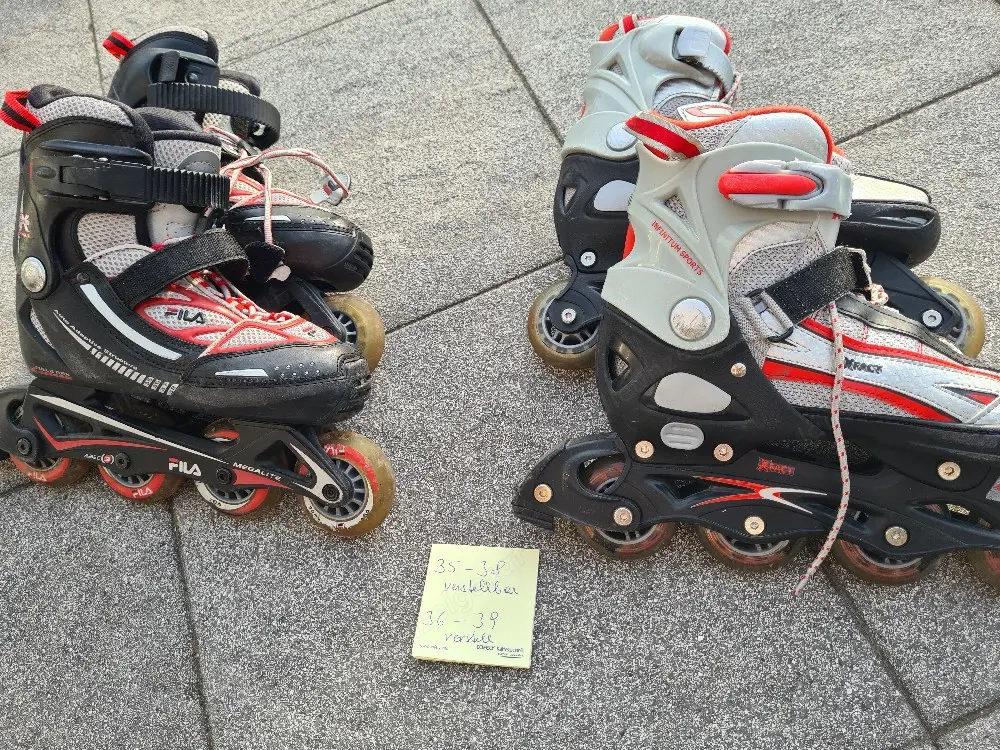verschiedene Rollerblades