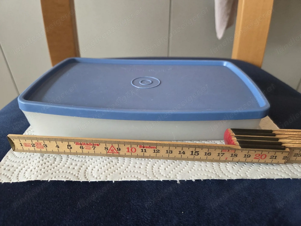 Tupper Behälter 21cm, rechteckig