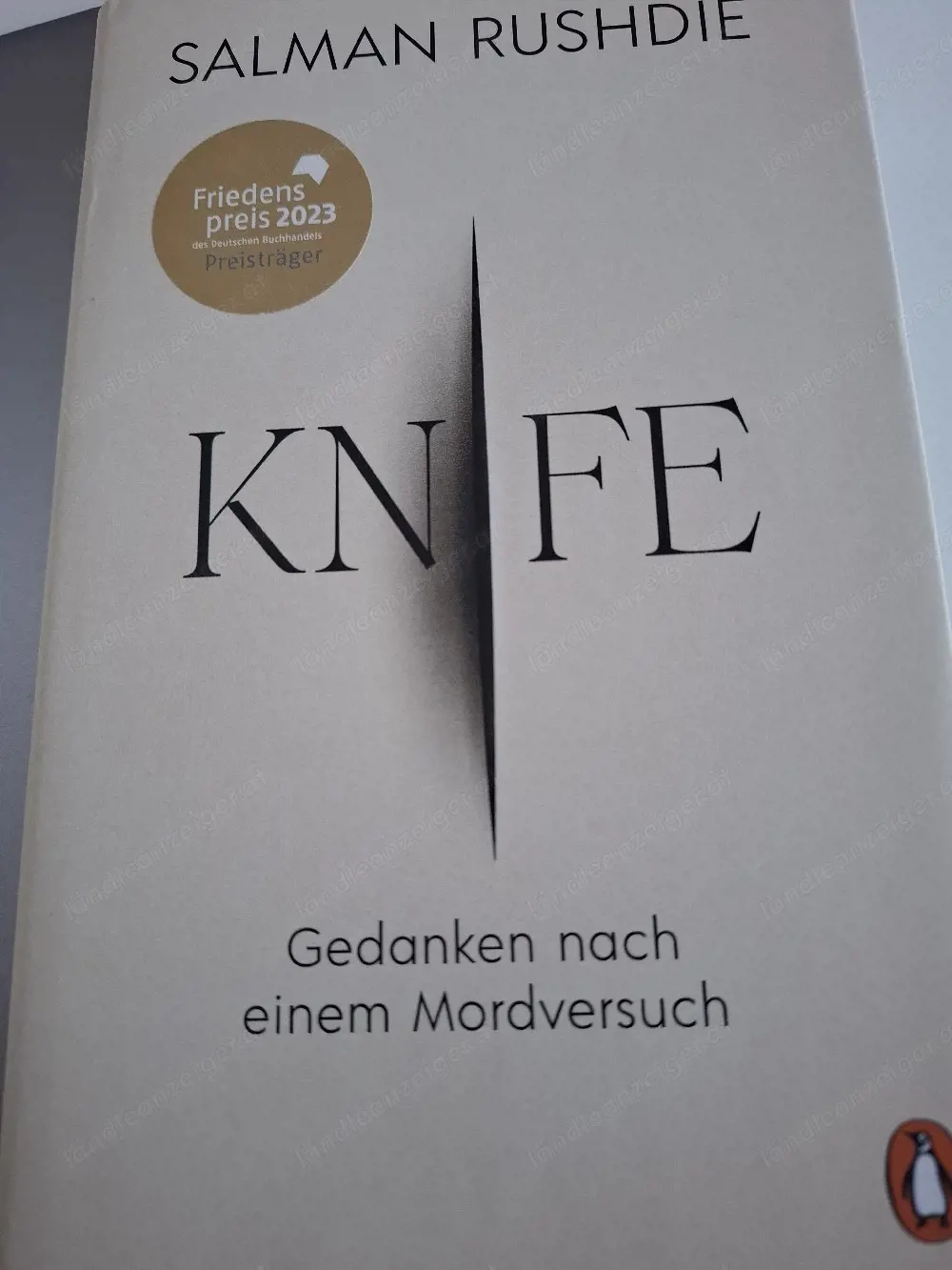 KNIFE...Salman Rushdie