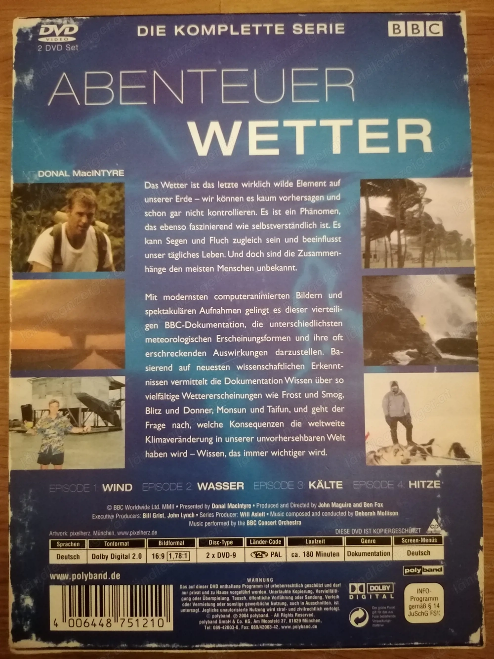 Abenteuer Wetter DVDs
