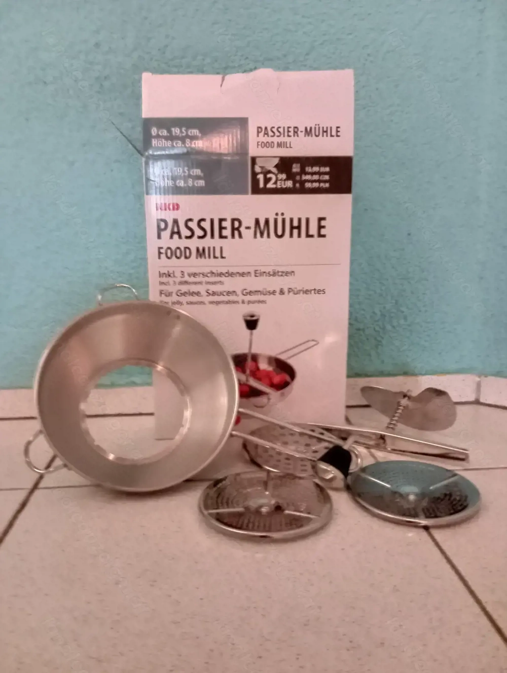 Passiersieb aus Edelstahl