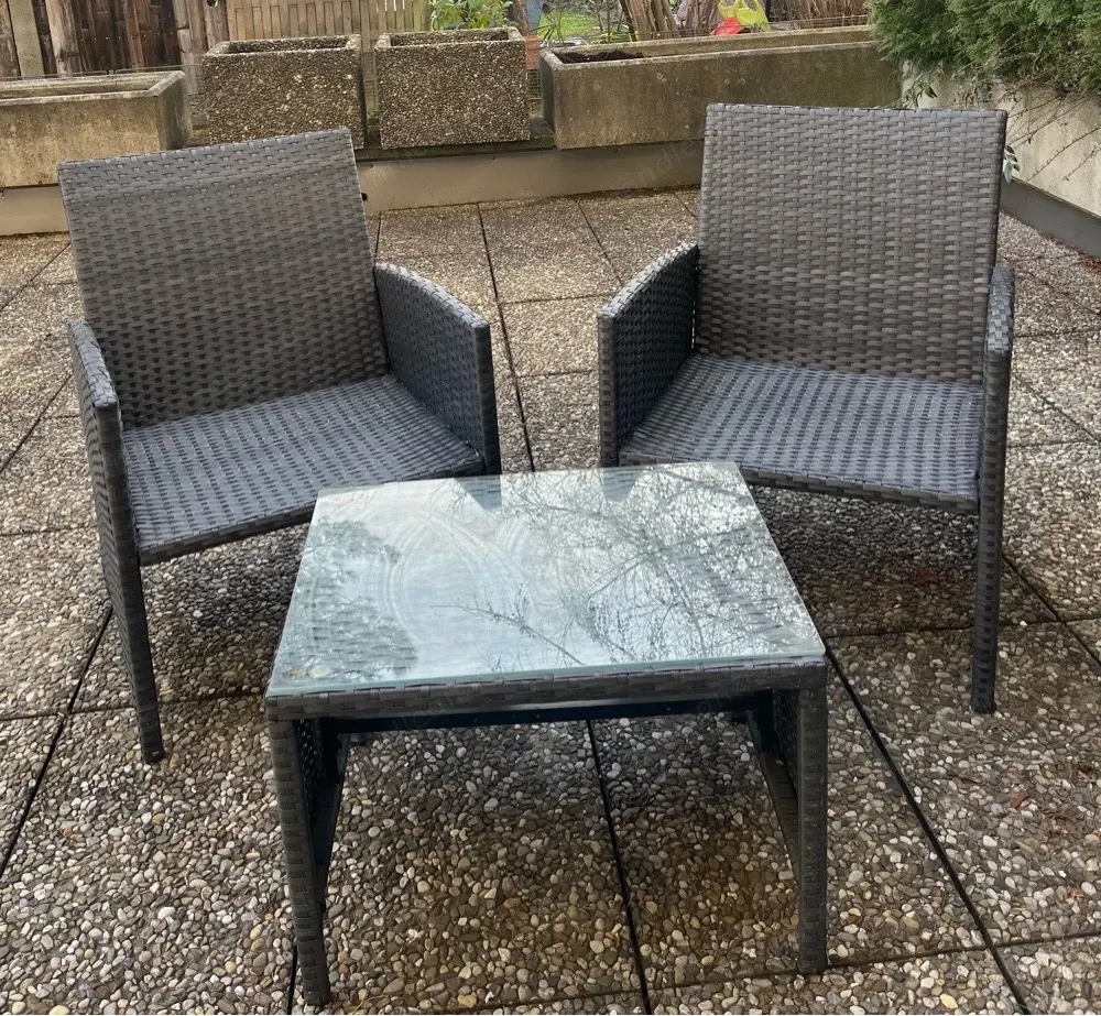 VERSCHENKE Rattan Gartenmöbel