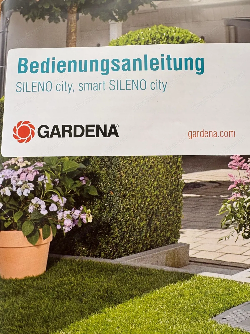 Gardena sileno city Rasenroboter 
