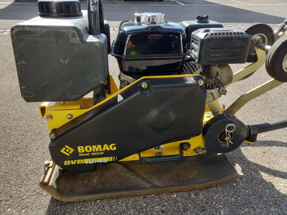 Rüttelplatte Bomag