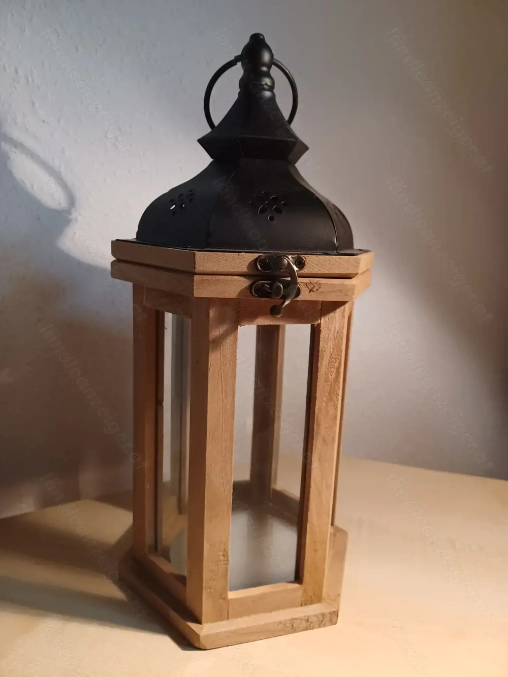 Windlicht - Holzlaterne