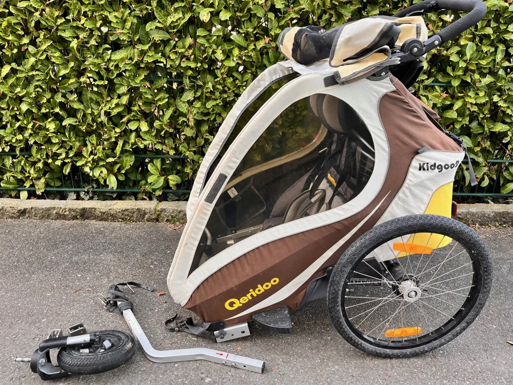 Fahrradanhänger Qeridoo Kidgoo2 (2-Sitzer)