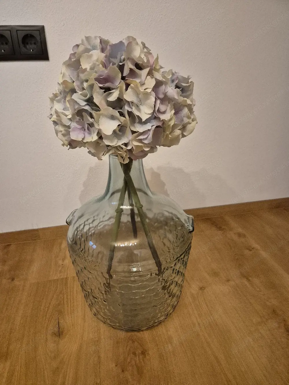 Vase Hoch Blau 