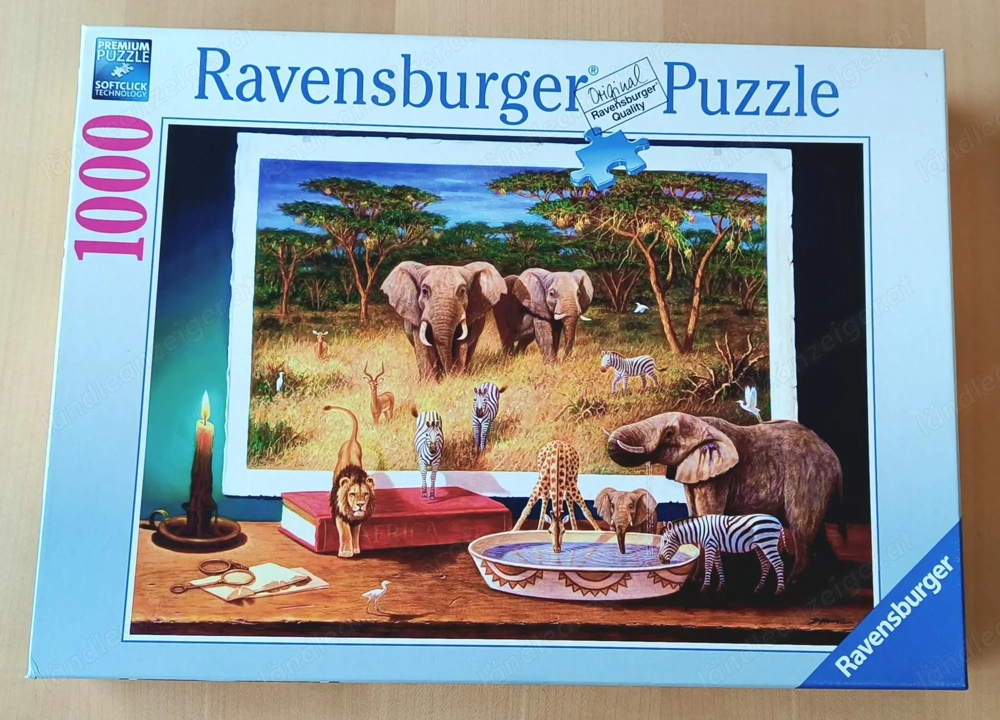 verschiedene Ravensburger Puzzles