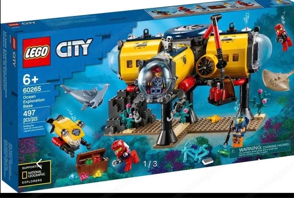 Lego Meeresforschungsbasis neu