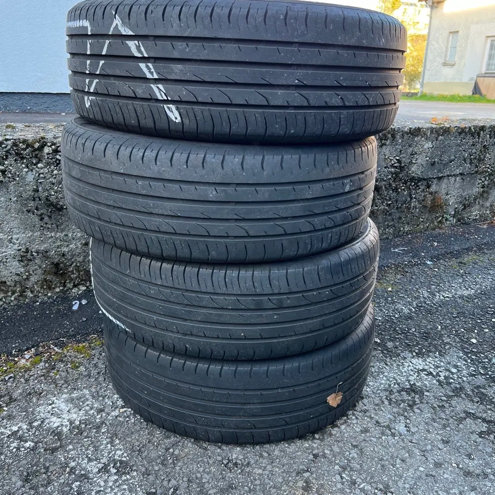 4x Continental sommerreifen 215 55 18 95H