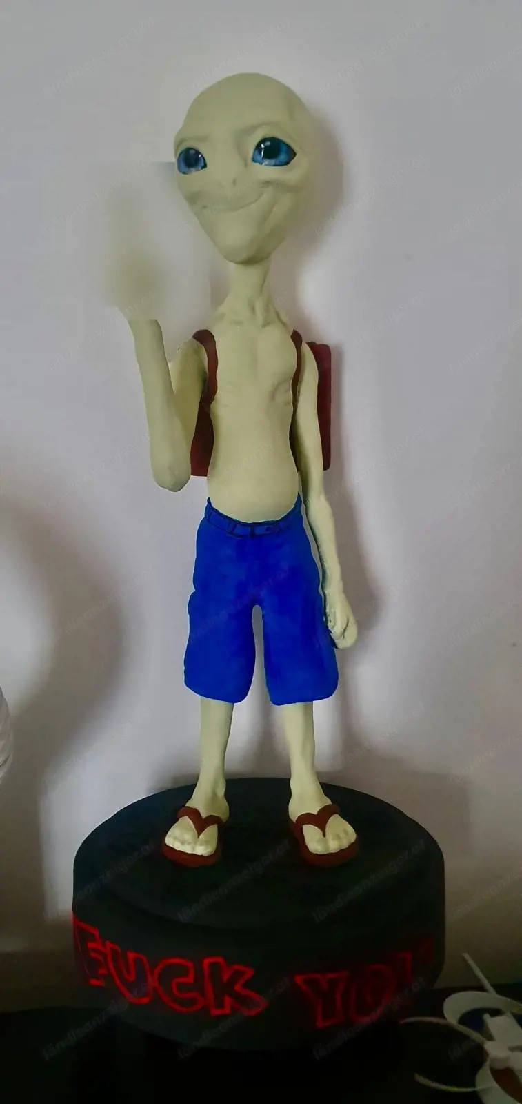 Paul der Alien Figur