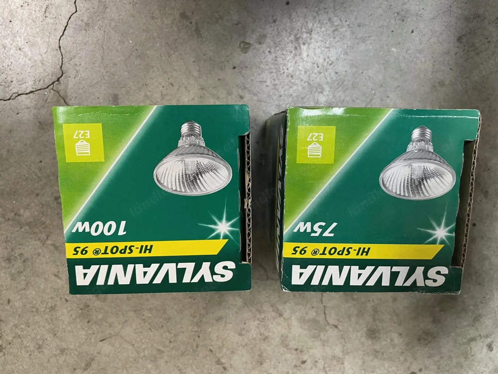 Halogenleuchtmittel 75 und 100 Watt