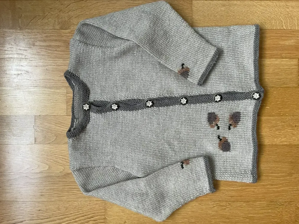 Strickweste 122 128 wie neu