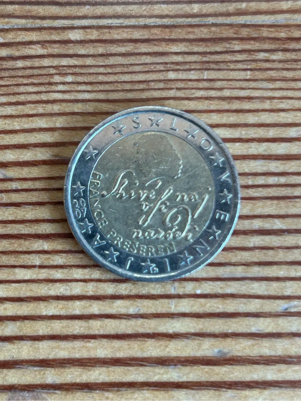 2 Euro Umlaufmünze Slowenien 2007