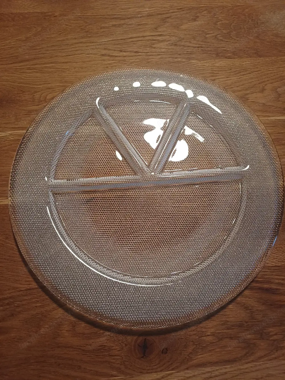 Gläserne Fondueteller