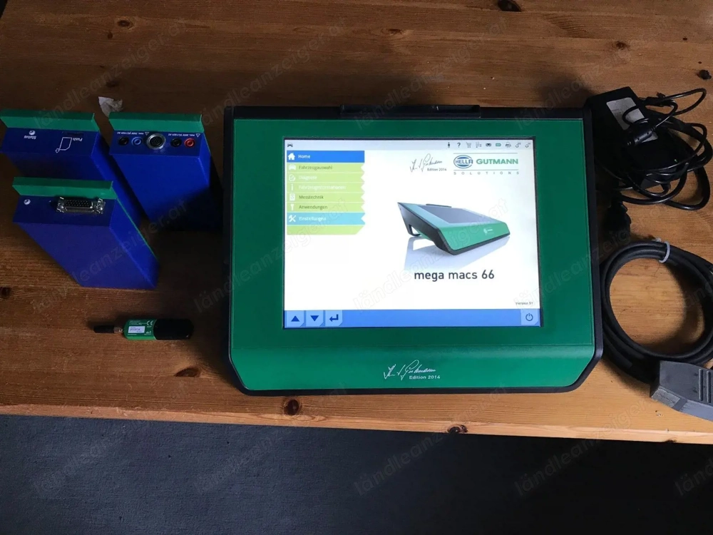 Hella Gutmann Mega Macs 66 inklusive MT 66 Messtechnikmodul