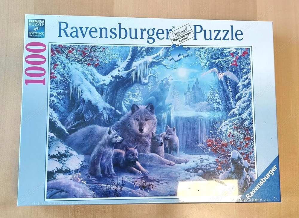 originalverpackt: Ravensburger "Winterwölfe"