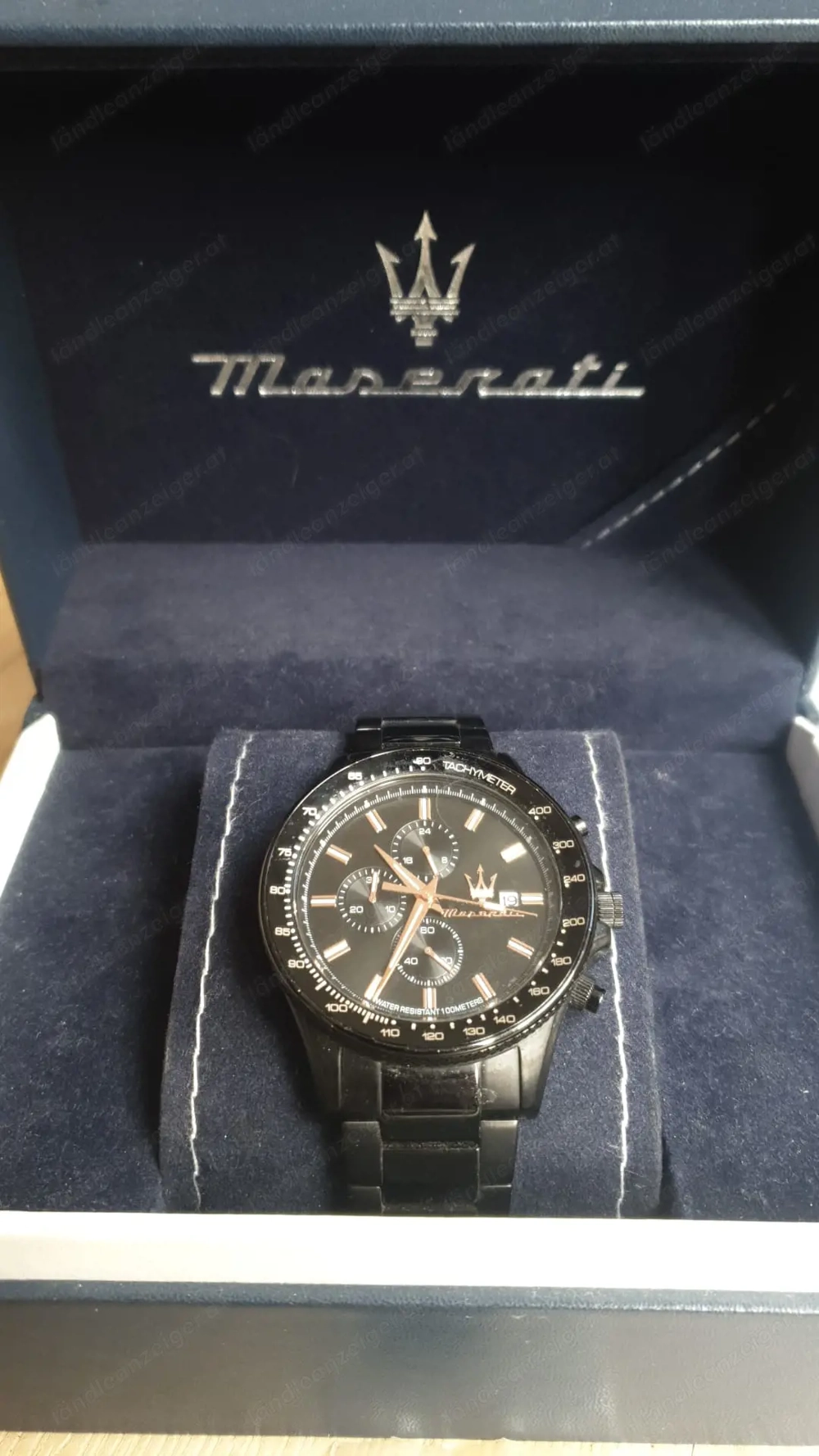 Maserati Uhr Schwarz Herren