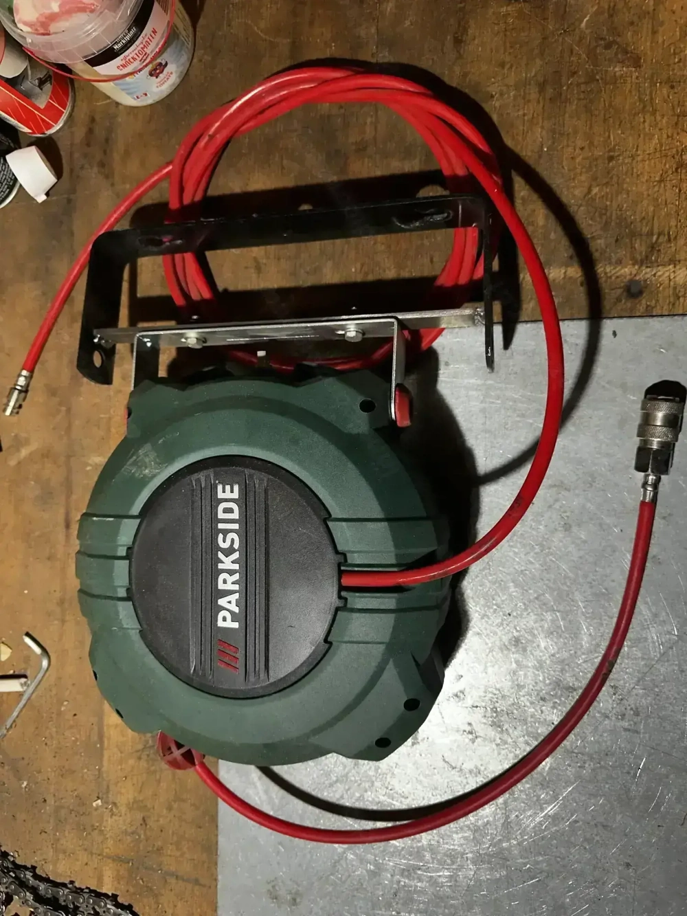 Druckluft-Schlauchtrommel