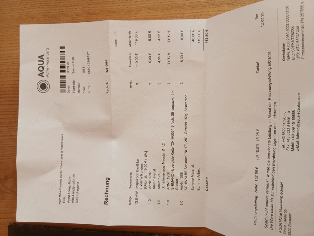 Fahrrad Tiefeinsteiger