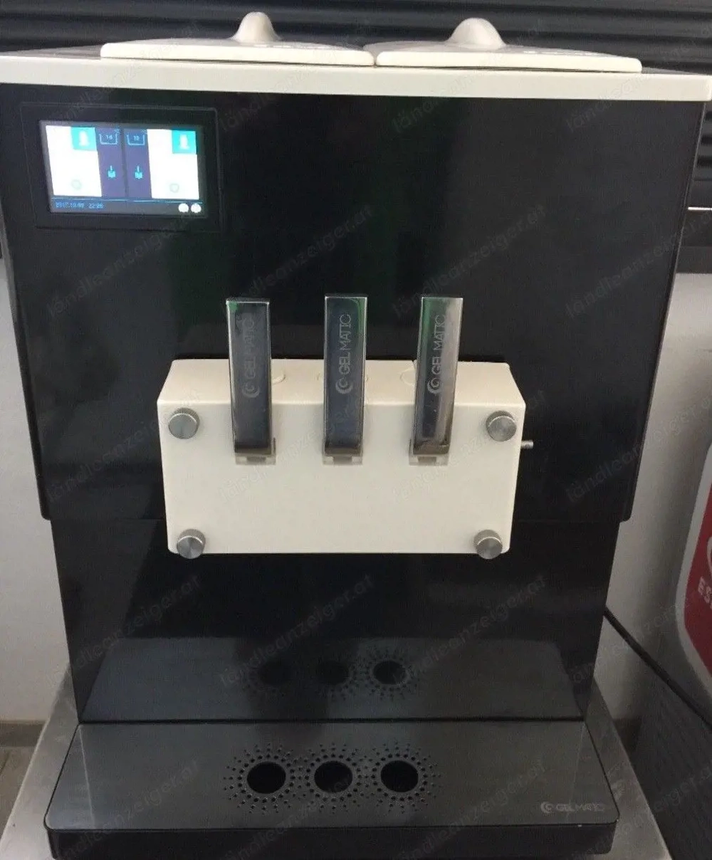 Softeismaschine Gelmatic SC 250 Sonderlackierung schwarz