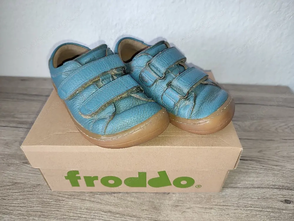 FRODDO Barefoot Halbschuhe Größe 27 blau