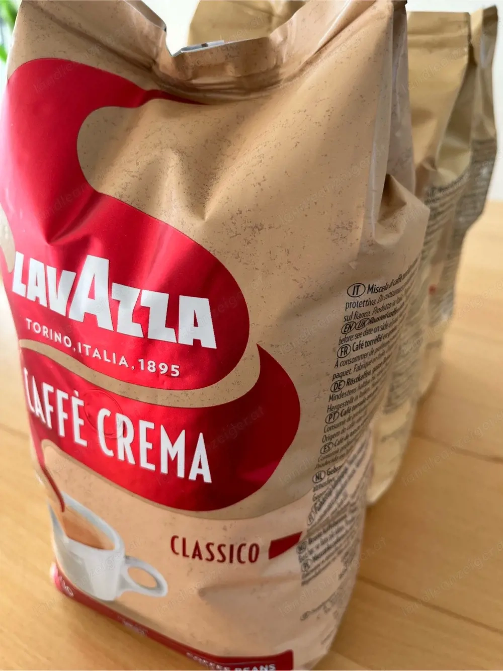 3 kg Lavazza Caffé Crema