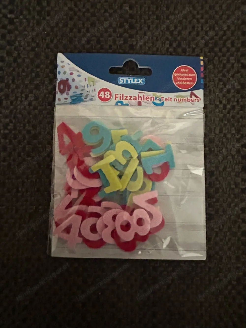 Stylex Filzzahlen